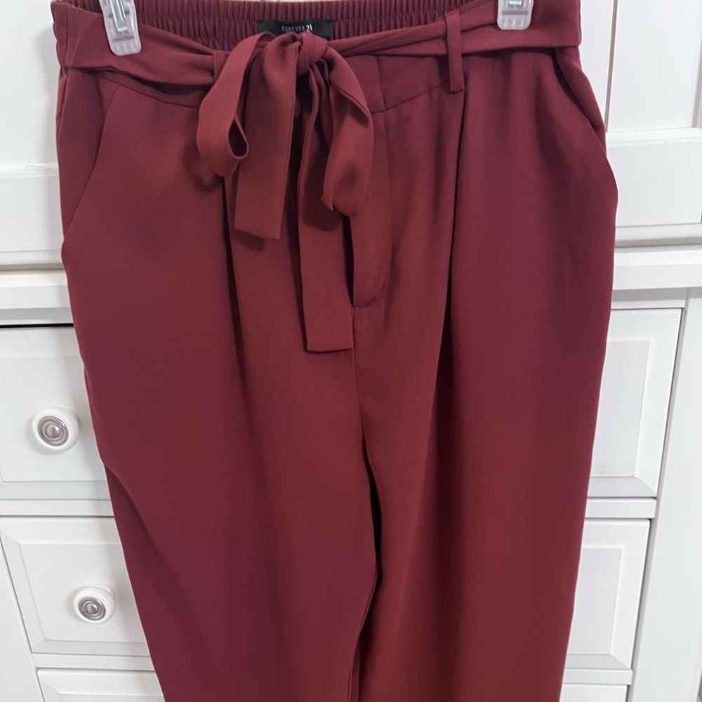 Brand: Forever 21.  
Size: Large